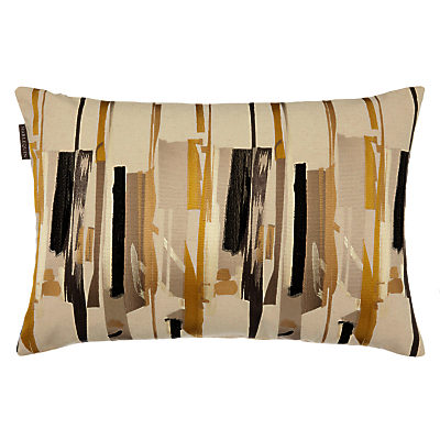 Harlequin Zeal Cushion Charcoal / Mustard